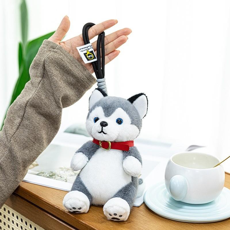 Dolls Animal Plush Bear Cow Elephant Hippo Duck Pig Dog Backpack Pendant Gift