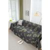 Ice Silk Flower Sofa Cover Blanket Non-slip Sofa Towel Living Room Furniture Decor Tapestry Couch Cover Universal Sofa Towel