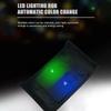 Modular Led Fish Tank with Isolated Blocks, Easy Assembly for Betta/goldfish Breeding Transparent Small Aquarium