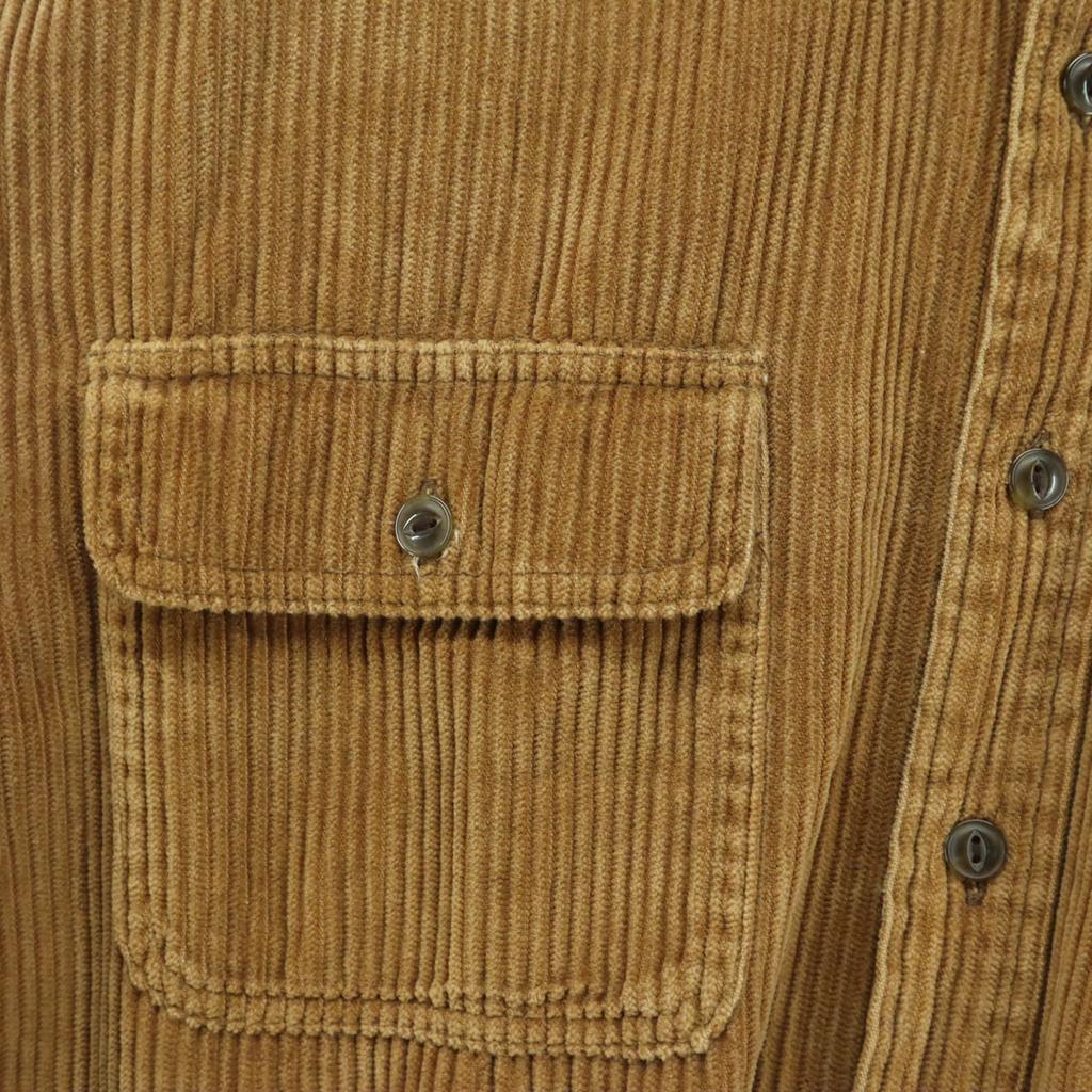 Schönheitsprodukte CLAYBROOKE 90er Jahre Alt Langarm Cordhemd L Braun Herren Gebraucht