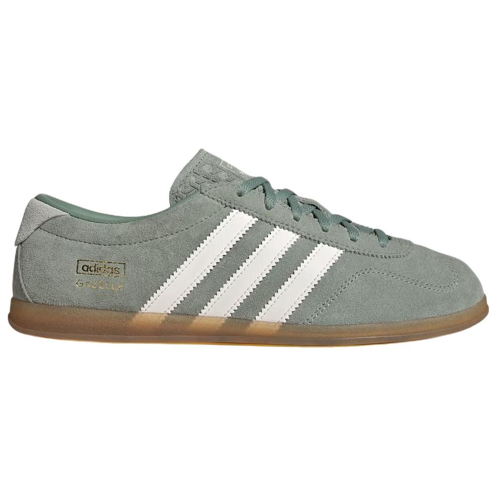 adidas Originals Gazelle Lo Pro Comode alla Moda Scarpe da Skateboard Basse Sneakers da Donna Grigio Argento Verde IH6943