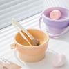 Makeup Brush Cleaning Bowl with Drying Rack Integrated Beauty Sponge Blender Cleaner Storage Holder All-in-one Cosmetic Washing & Drying Tool Set