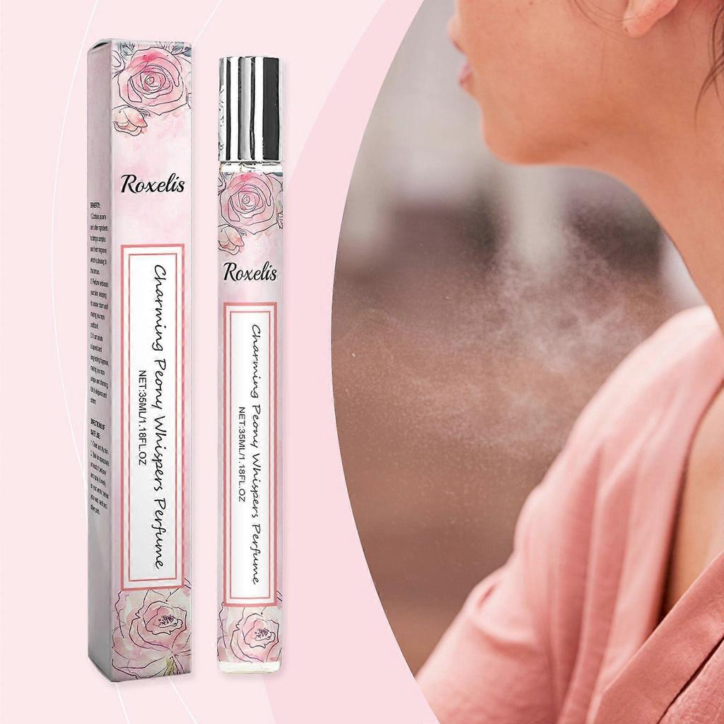 Peony Perfume for Women Long-lasting Light Fragrance Fresh Floral Peony Charm Rose Fragrance Perfume less