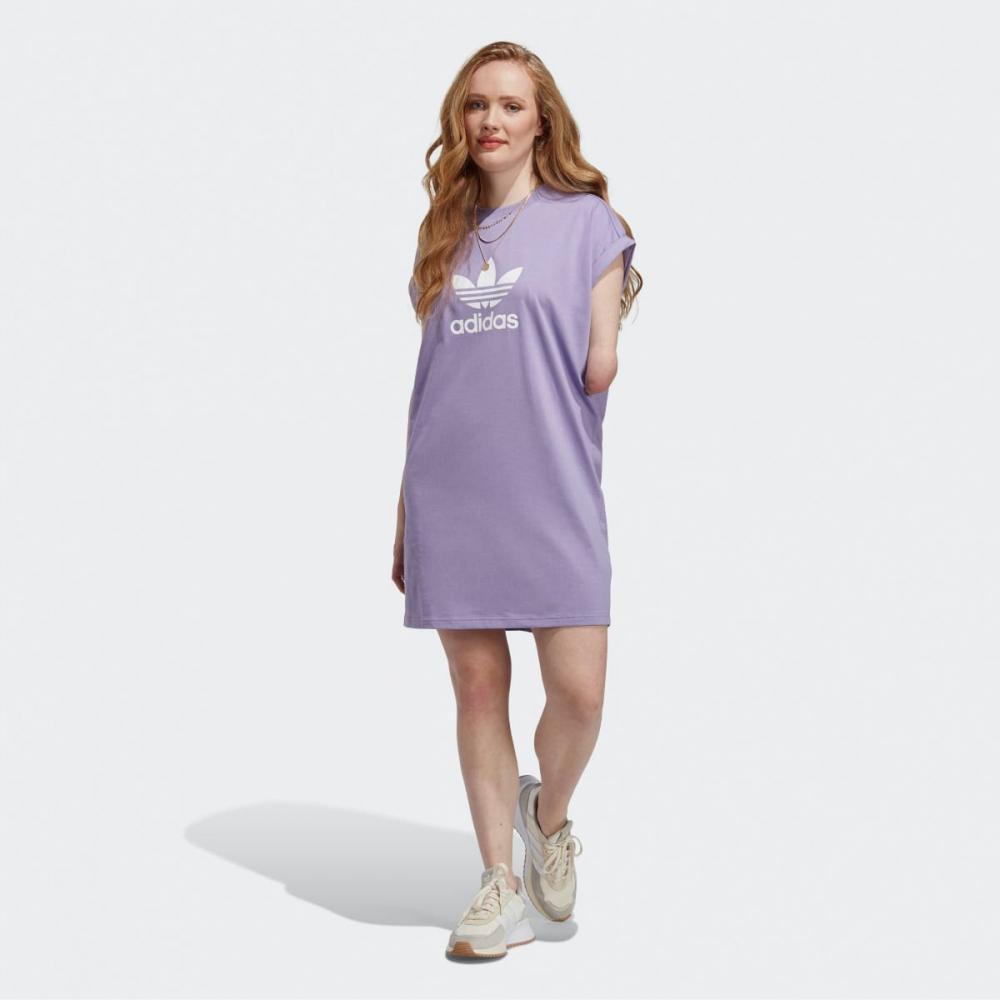 

Adidas Новое платье-футболка с трилистником IC5482 MAGLIL
