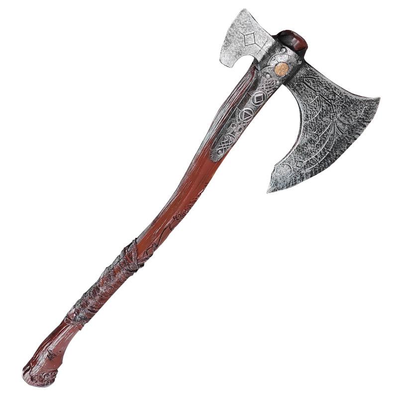 Thor's Hammer & Leviathan Axe Costume Props – God of War Cosplay Halloween Essential
