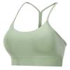 Nude Feel Seamless Women's Beauty Back Sling Set Yoga Pants
