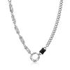 Jewelry Titanium Steel Necklace Accessories for Men, Versatile and High-end, New European and American Hip-hop Stainless Steel Men's Necklace