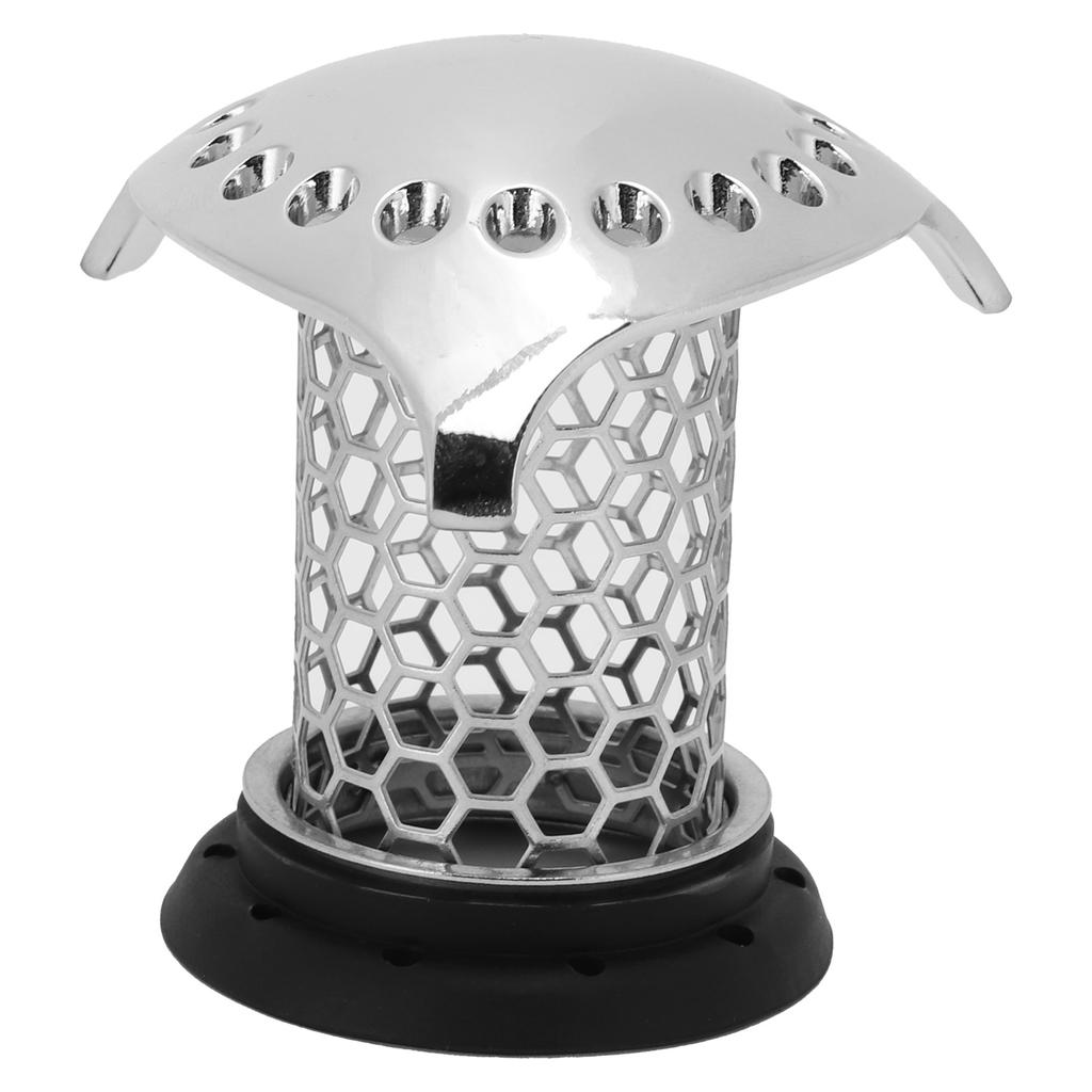 Anti Clog Sink Drain Strainer 304 Stainless Steel Drain Pipe Hair Catcher Drainage Protector(L )