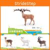 Lifelike Forest Animal Models Crafted From Durable Plastic Goat Alpaca Deer Ostrich And Foal Statues