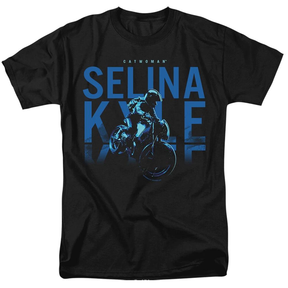 The Batman  Selina Kyle Motorcycle  T-Shirt or Tank - to 5X XL