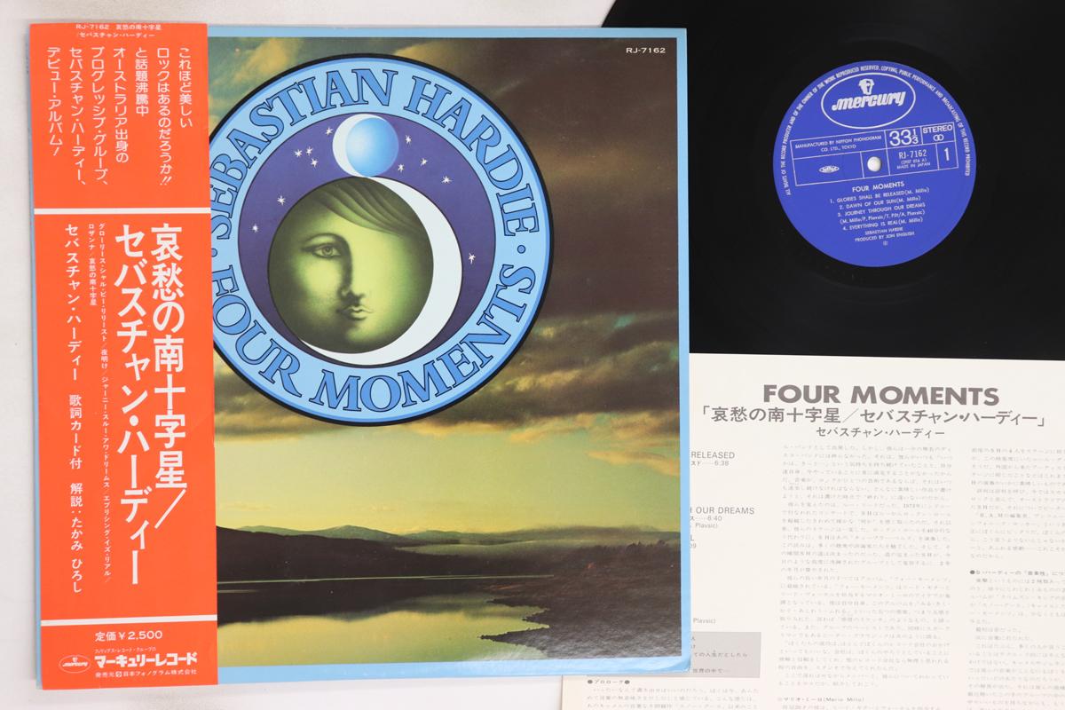 

LP Record SEBASTIAN HARDIE - Four Moments RJ7162 PHONOGRAM 1976 Japan Obi Rock Used