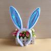 Kids Animal Costume Headband With Plush Bunny Ears And Sparkle Finish