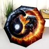 Alien Automatic Umbrella - Suitable Travel Outdoor Portable Umbrella Birthday Gift Daily Essentials