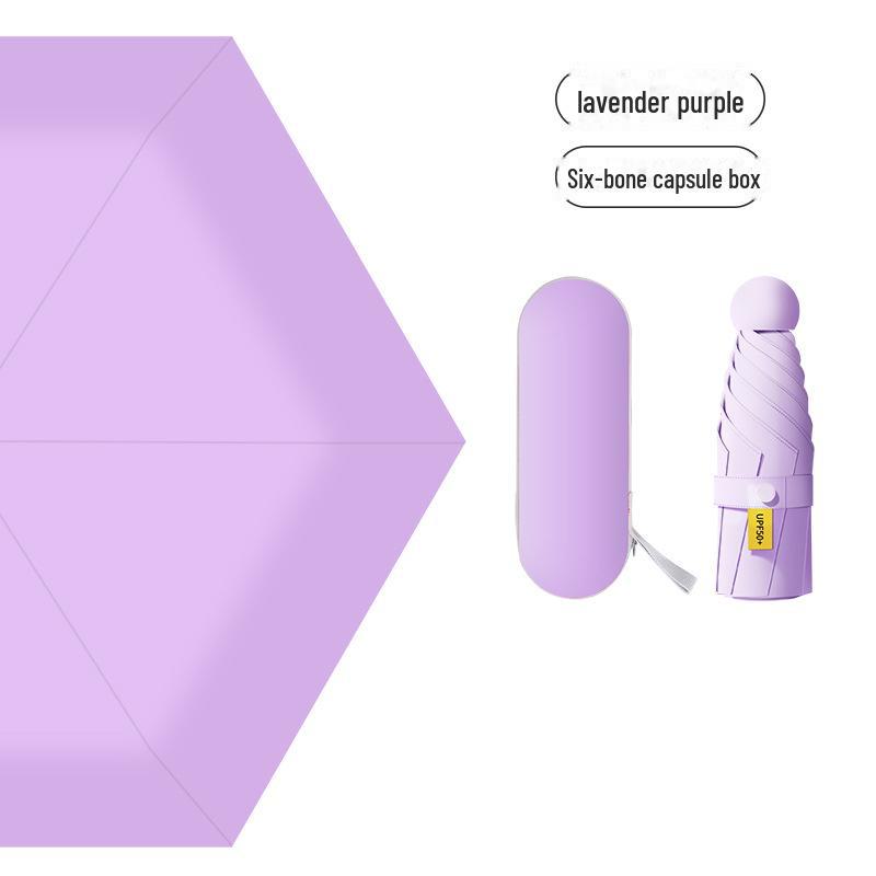 Compact Dual-Use UV Protection Sunshade Umbrella