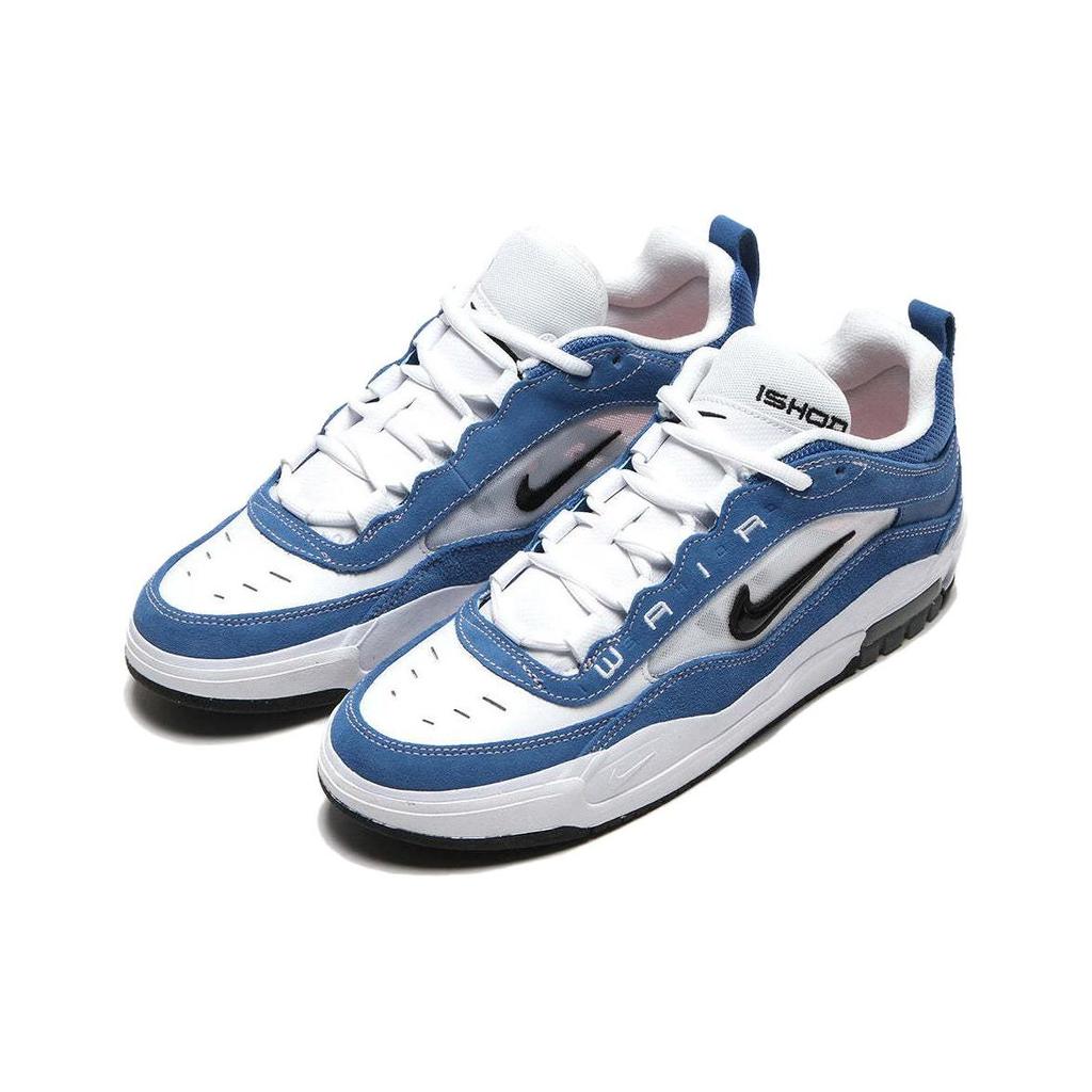 Nike Air Max Ishod Wair SB Star Blue Unisex Sneaker Weiß Mittelweich-Rosa Schwarz FB2393-400