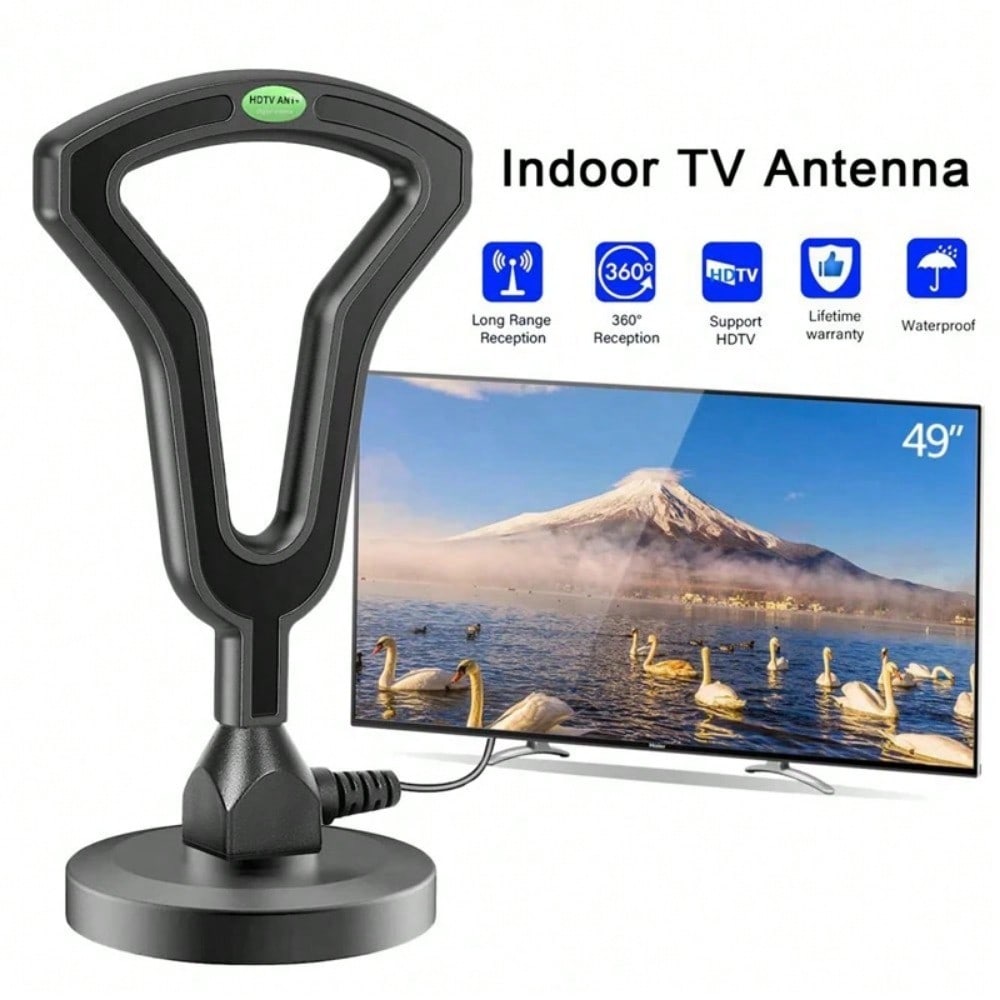 Digital HD TV Antenna - Magnetic Base Indoor Outdoor