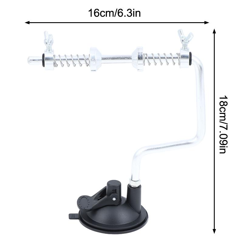 Detachable Fishing Line Winder Adjustable Stable Suction Cup Spooling Tool for Beginner Anglers Fishing Accessories