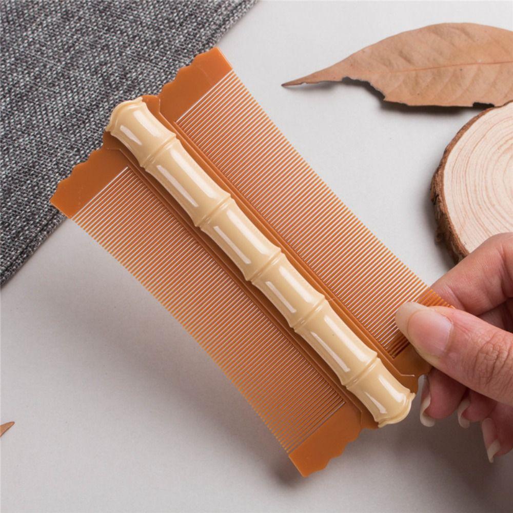 Remove Dandruff Super Dense Tooth Removal Flea Detachable Encryption Comb Double-sided Ultra-Dense Scalp Cleaning Tool Children