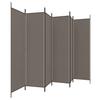 VidaXL Cloison de Séparation 6 Panneaux Séparateur de Pièce Pliable Diviseur Écran d'Intimité Paravent Décoration Salon 350208