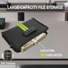 Fireproof Money Bag with Combination Lock Waterproof Document Safe  Bag  Travel