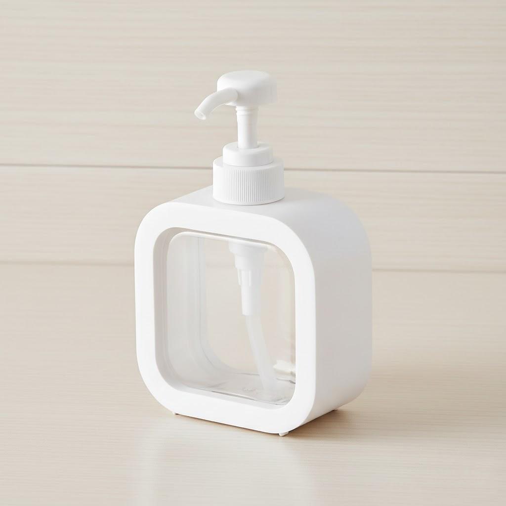 Бутылка с помпой большого объема для суб-упаковки шампуня, антисептика для рук, геля для душа, очищающего лосьона. Пустая бутылка