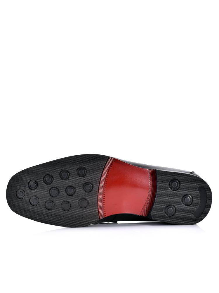 Men's Genuine Leather Tassel Loafers: Business Casual & Wedding Slip-on Shoes