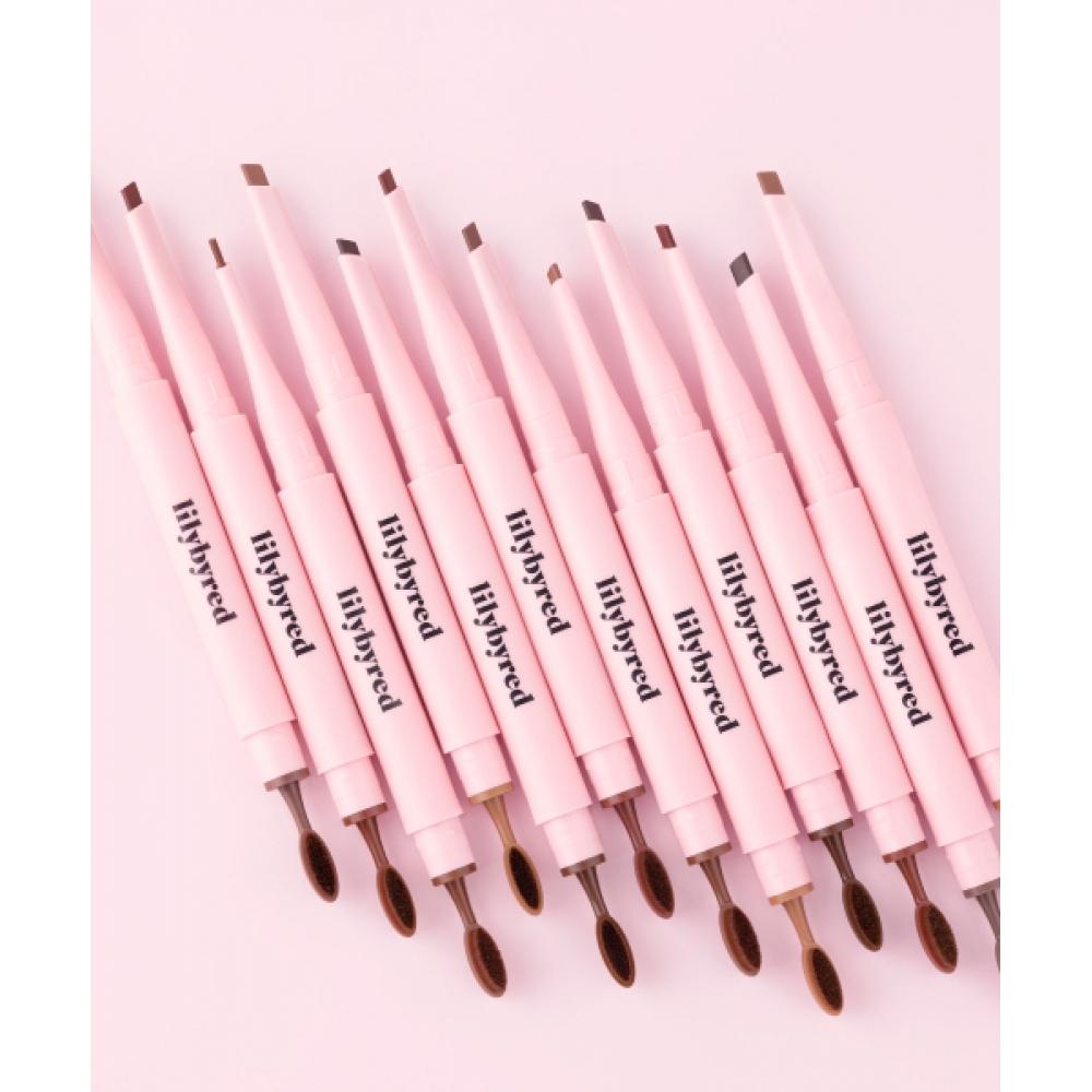 Lily By Red Hard Flat Brow Pencil 05 Ash Brown (L155A)