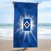 Hamburger Sv Print Beach Towel, Large Soft Quick Dry Towel for Beach Camping Swimming