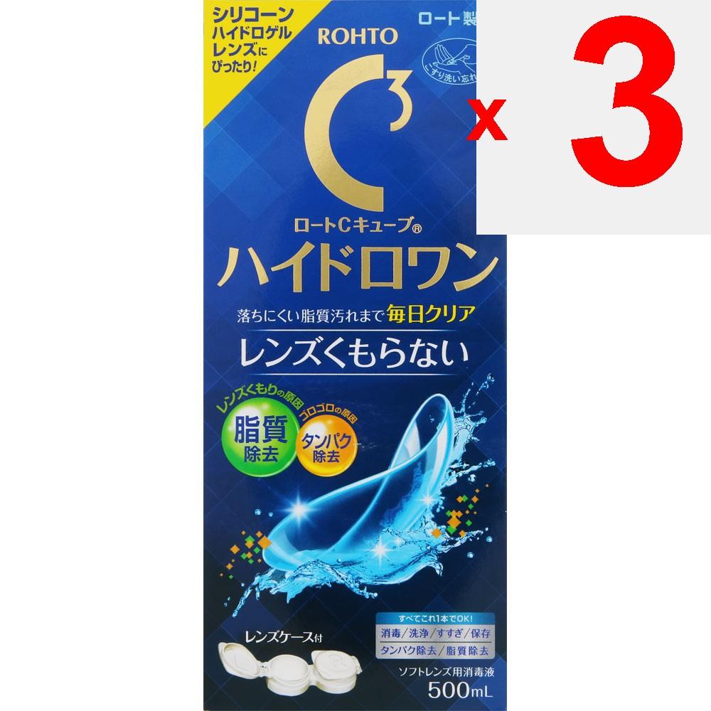 Rohto Roto C Cube C Cube Hydro One 500ml (Quasi-Drug) Soft Serve Indications: Disinfection of Soft Contact Lenses (Groups I To IV) 0