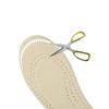 Children's Non-slip Cowhide Latex Sports Shoe Insoles - Breathable, Sweat & Shock Absorbing, Cuttable
