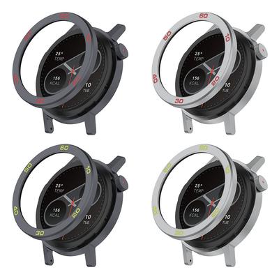 Metall-Lünettenring für CMF Watch Pro 2 Schutzhülle Gehäuse Displayschutz aus gehärtetem Glas Rahmen Schutzhülle Ersatzring Abdeckung