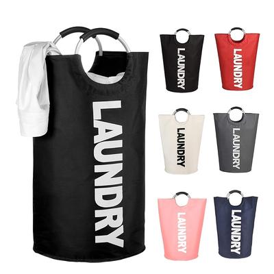 Cesto de Lavandería Grande - con Bolsas de Lavandería Plegables, Cestos de Lavandería Plegables de Alta Calidad, Adecuados para Almacenamiento Multiusos en Baños