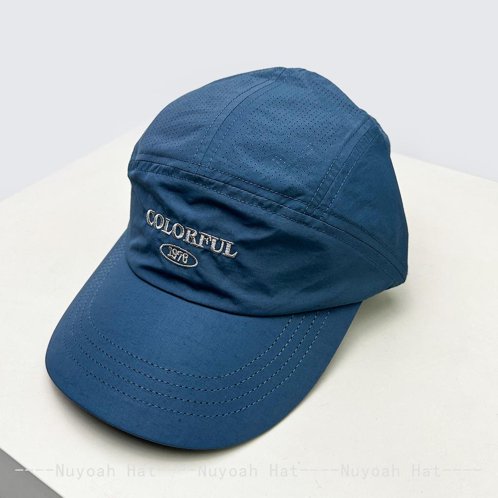 Quick-dry Korean Embroidered Letters Baseball Hats Sunshade New Men Women Mesh Breathable Versatile Peaked Caps Fashion Camping