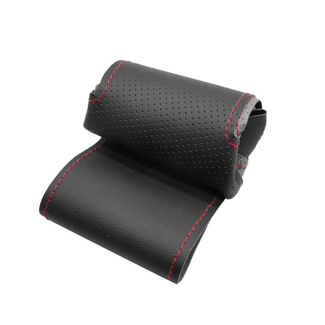 Perforated Microfiber Leather Steering Wheel Cover For Opel Vauxhall Holden Astra H 2004-2009 Signum Vectra C 2005-2009 Zaflra B