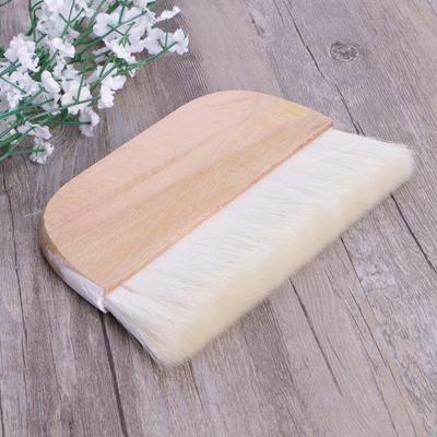 Pincel de acuarela de pelo de cabra con mango de madera de 8 pulgadas para materiales de arte.