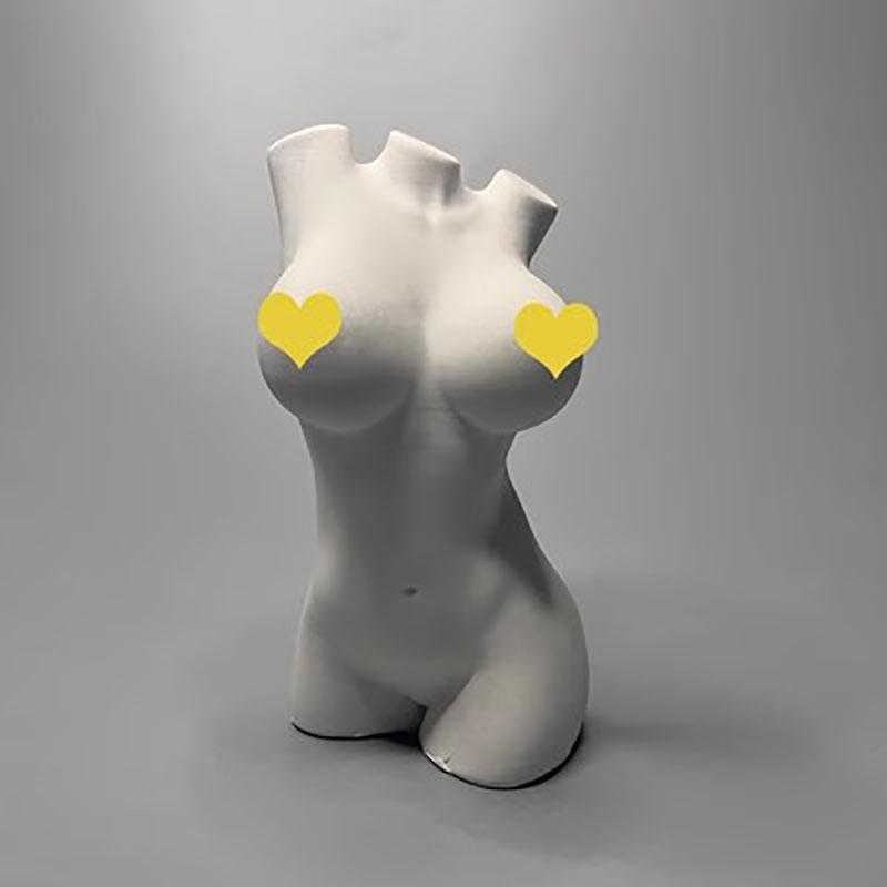 Minimalist Female Body Sculpture, Gypsum Desktop Art Decoration, Small Ornaments, High End Birthday Gifts