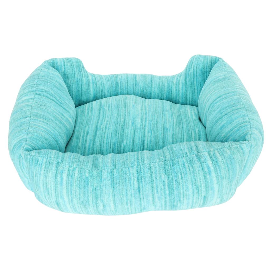 Pet Sofa Bed Soft Flannel Skin-friendly Cat Bed with Sponge Filling for Relaxation Resting Place