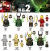 TV6206 Superhrdina Loki Stavebnice Minifigurka, Sběratelská hračka ve stylu Iron Mana, V sáčku