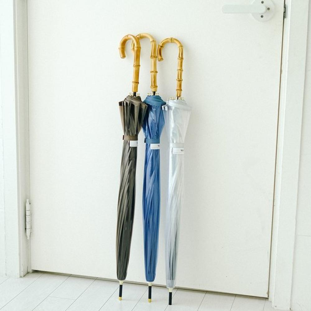 Wpc Sturdy Transparent Umbrella 16 Ribs Pt 088 001 off-white