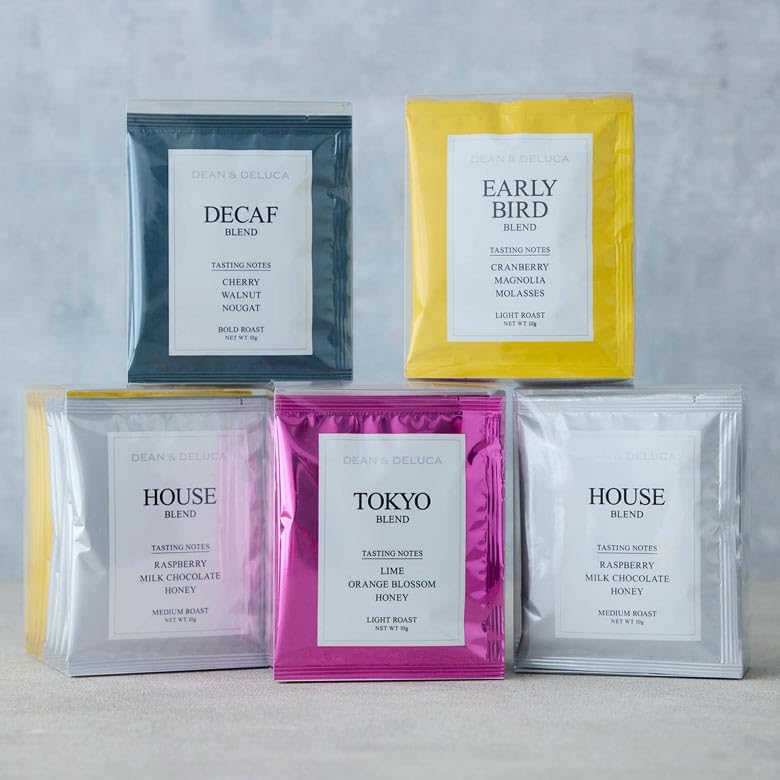 DEAN & DELUCA Tokyo Blend Drip Type 5-Piece Set