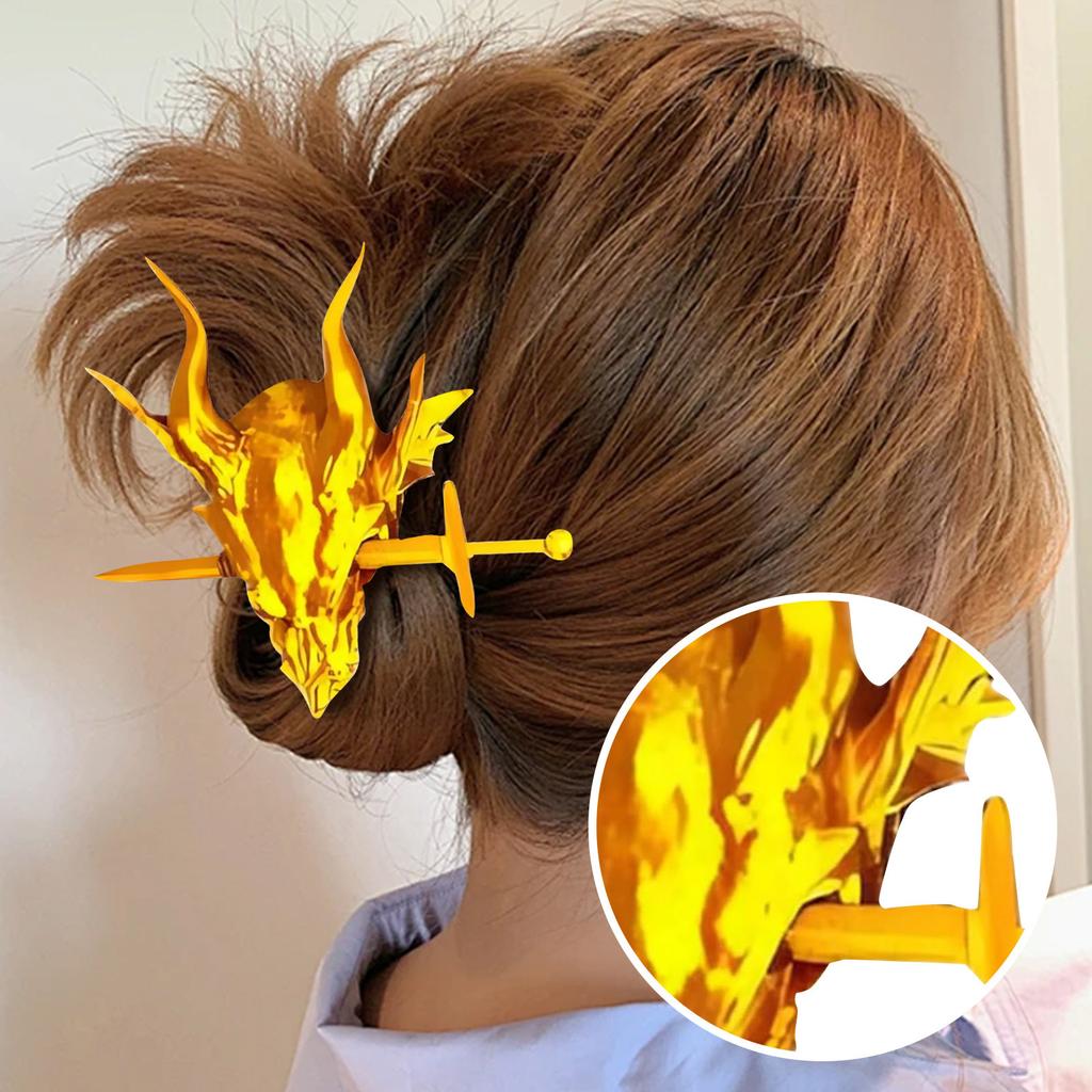 Dragon Hair Clips, Fashion Dragon Hair Clips, Women's Unique Retro Dragon Hair Accessories