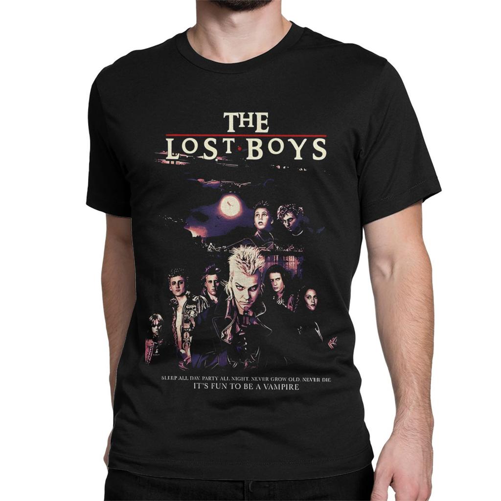 Men Women David The Lost Boys Horror Movies T Shirt Cotton Tops Leisure Short Sleeve O Neck Tee Shirt Summer T-Shirt