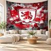 Middlesbrough FC Wandteppich, Weiches Stoff-Wandbehang, Dekorative Kulisse Für Schlafzimmer Heimwandkunst