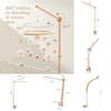Wooden Baby Mobile Crib Holder Sturdy And Versatile Design**
