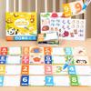 Early Education Magic Water Painting Book Repeated Draw Water Pen Animal Cognitive Educational Toys Kids Early Learning Book