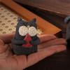 Cute Puppy Decoration Cartoon Decorative Ornaments Creative Miniature Figurines  Gift