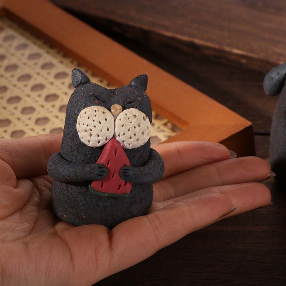 Cute Puppy Decoration Cartoon Decorative Ornaments Creative Miniature Figurines Gift
