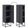 Highboard Anthracite 36 x 39 x 123 cm Steel
