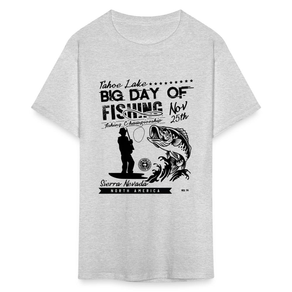 

Lake Tahoe shirt big day of fishing Tshirt Fishing season T-Shirt size S-6XL S