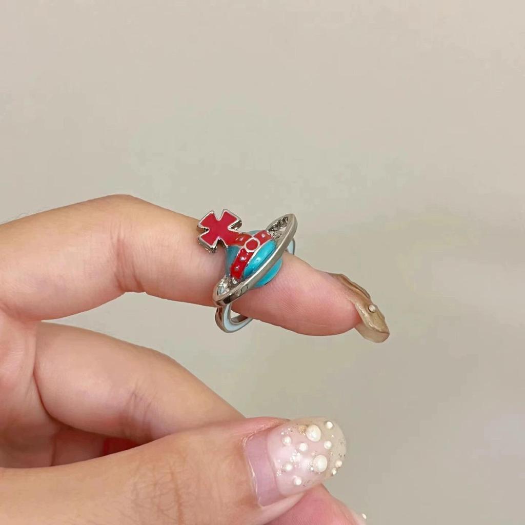 2025 Luxury Blue Butterfly Open Ring: High-End Design for Women